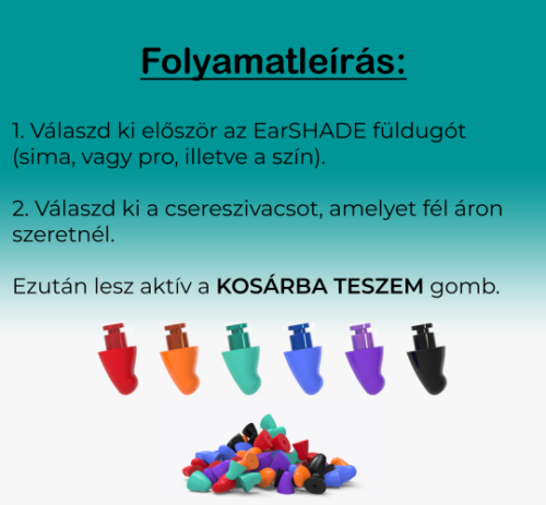 EarShade füldugó promo