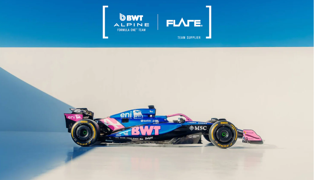 Alpine BWT F1 - flare audio - f1 car