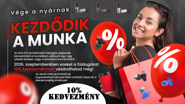 Isolate füldugó kedvezmény