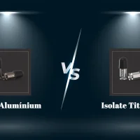 Isolate Aluminium füldugó vs Titanium füldugó